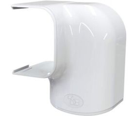 Tecnosystemi Optima Linker Bocht Verticaal/Horizontaal MRS75-OPT Wit