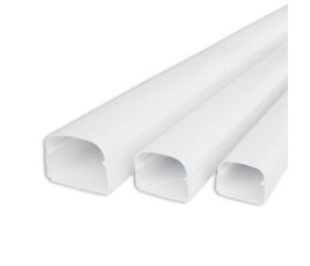 Tecnosystemi Optima Montagekanaal/Goot airco T102 lengte van 2m wit