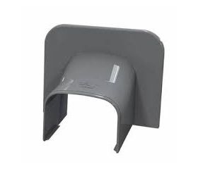 Tecnosystemi Optima Plafond/wand Eindstuk TA135-OPT Antraciet