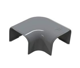 Tecnosystemi Optima Platte Bocht 90 graden CP75-OPT antraciet