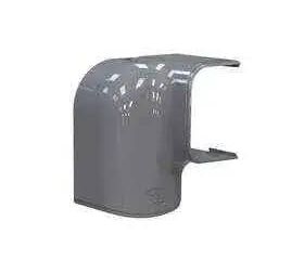 Tecnosystemi Optima Rechter Bocht Verticaal/Horizontaal MRD75-OPT Antraciet